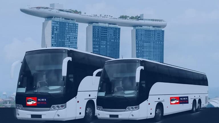 affordable bus rental Singapore - best bus charter services