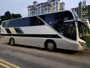 cheap hourly bus charter services Singapore