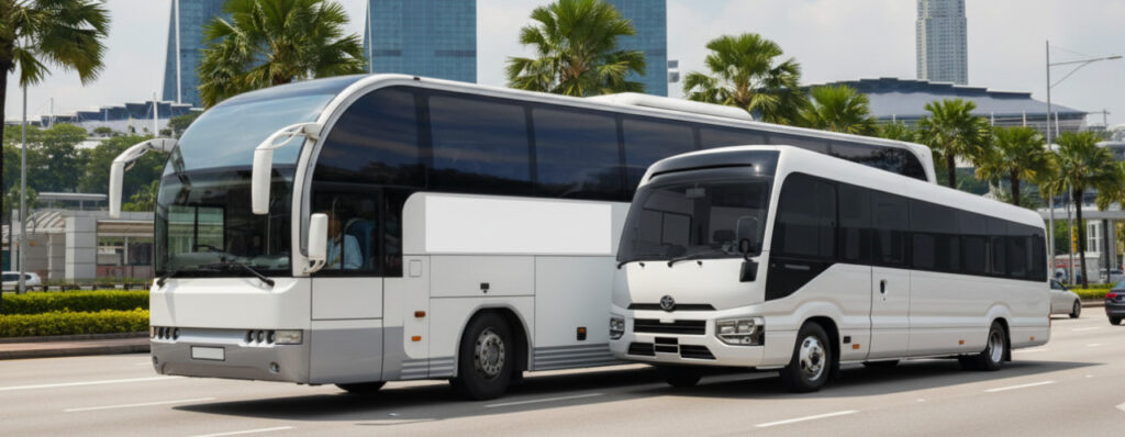 guides private bus hire Singapore