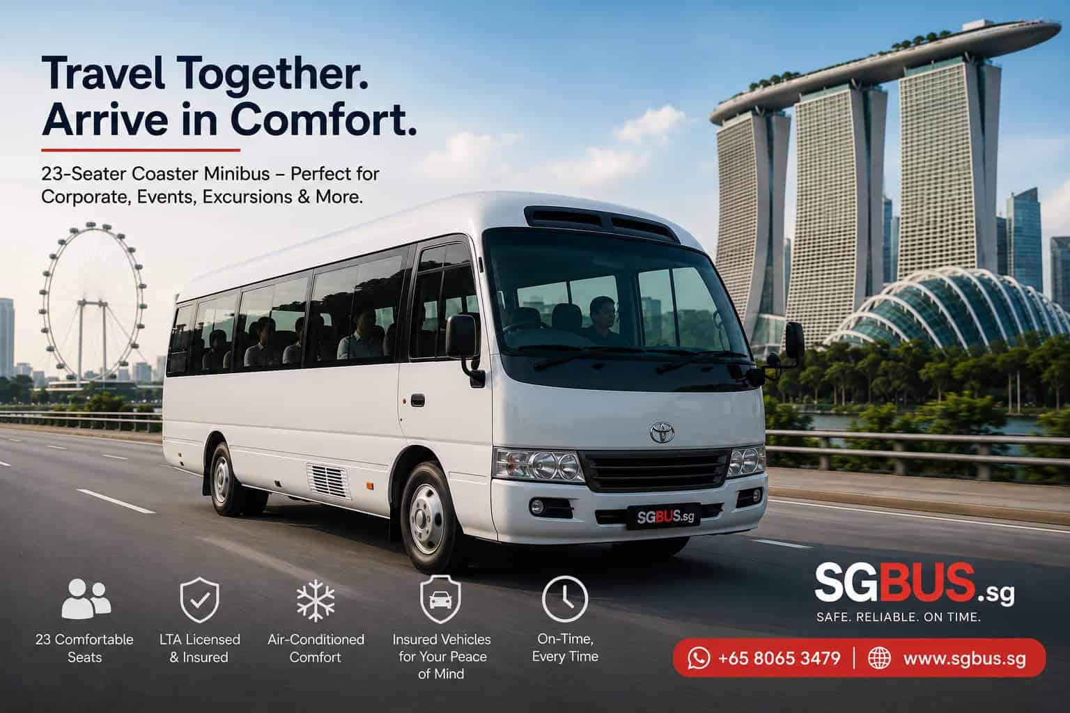23-seater minibus-rental